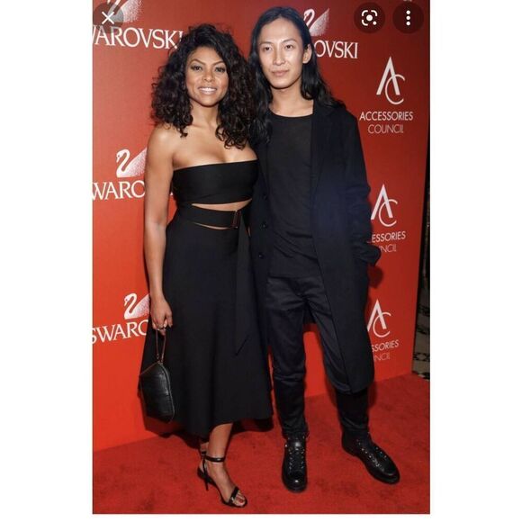 Alexander Wang Strapless Cut Out Bandage Midi Dress - Picture 3 of 5